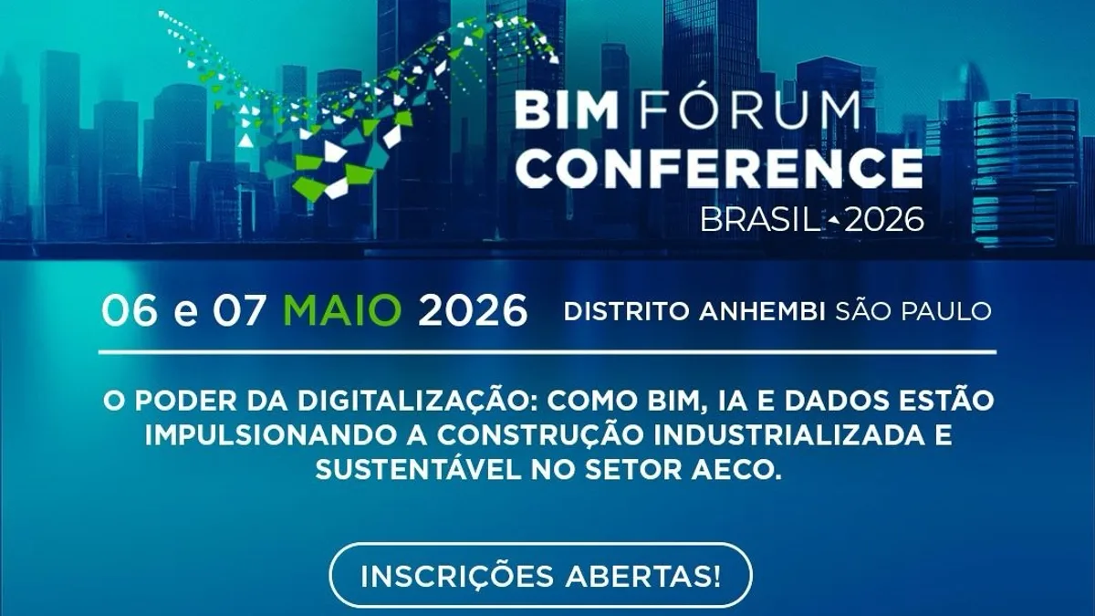 Registro fotográfico documental de A virada digital da construção civil: como BIM, IA e gêmeos digitais redefinem o setor AECO - Foto: Reprodução / CREA
