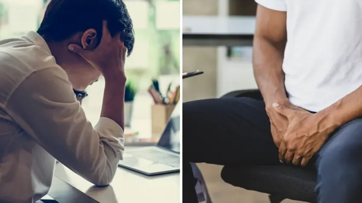 Registro fotográfico documental de Estresse no trabalho aumenta em dez vezes o risco de disfunção erétil em jovens: o impacto invisível da pressão corporativa na saúde masculina - Foto: Reprodução / G1