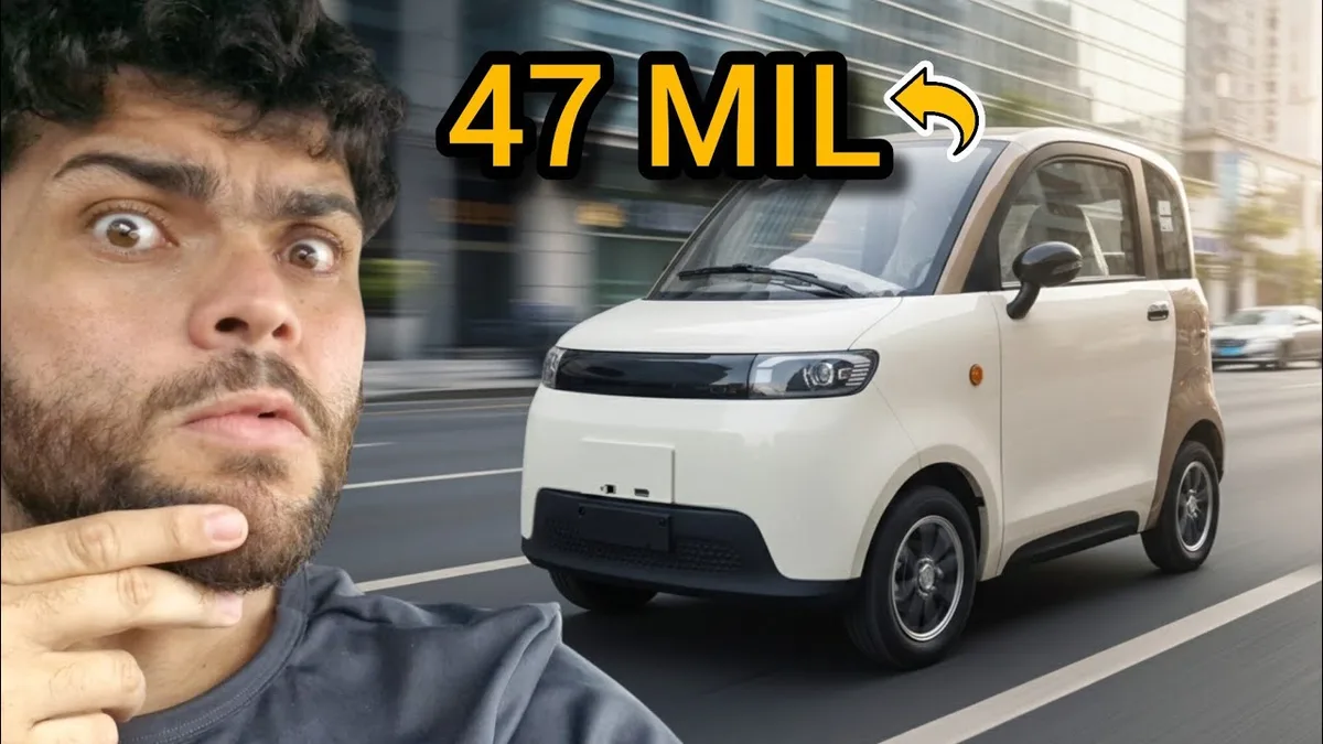 Registro fotográfico documental de O microcarro elétrico de R$ 25 mil que desafia a indústria: entenda como o Wuling Mini EV redefine a mobilidade urbana e pressiona as gigantes globais - Foto: Reprodução / i.ytimg.com