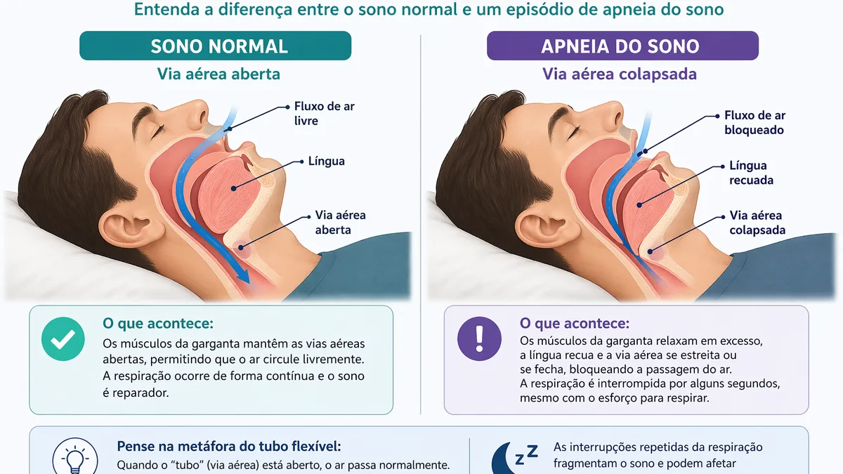 Registro fotográfico documental de Tratamento de apneia do sono recupera as noites de quem dorme ao lado: entenda o impacto coletivo do distúrbio - Foto: Reprodução / Revista Ampla